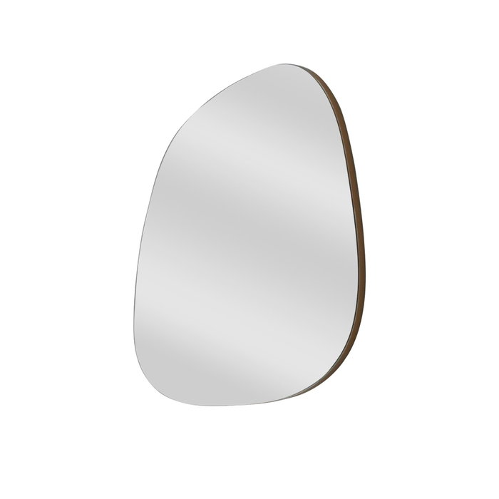 Hanah Home Soho Espejo Dorado 58x75 cm para Salón, Dormitorio o Baño